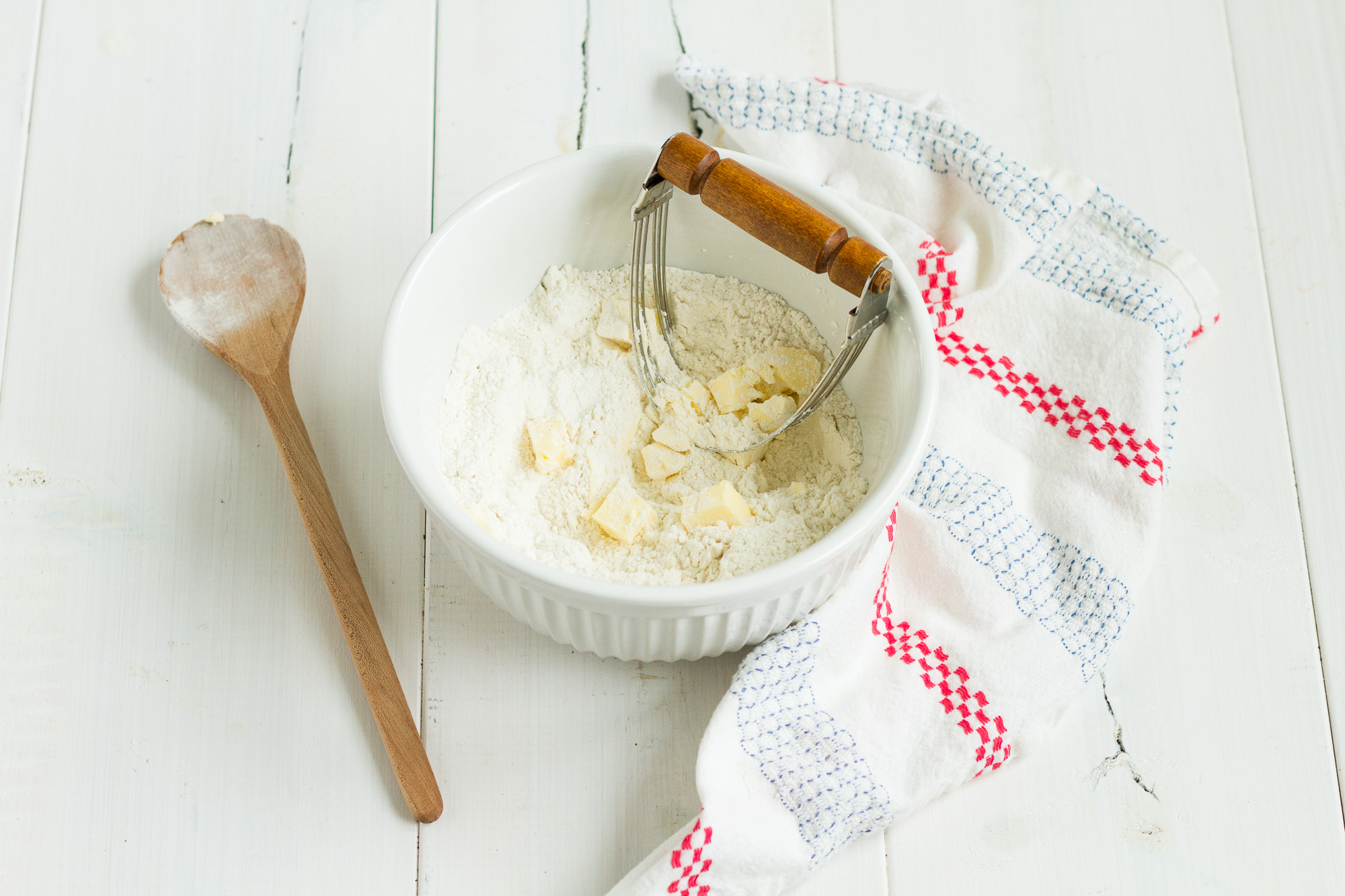 Triple berry shortcakes with homemade vanilla biscuits