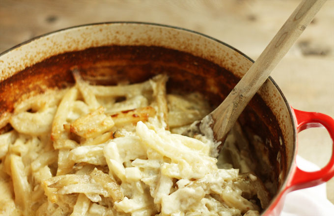 thanksgiving cream potatoes side dish