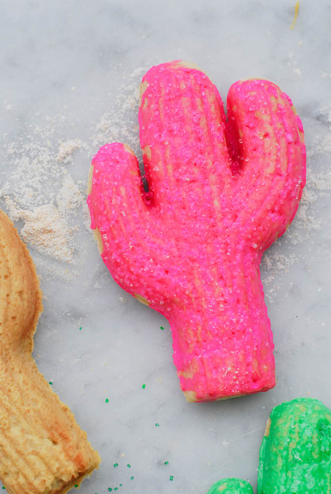 cactus sugar cookies cast-iron