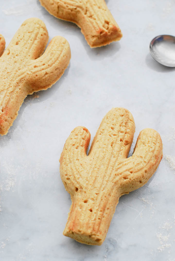 cactus sugar cookies cast-iron