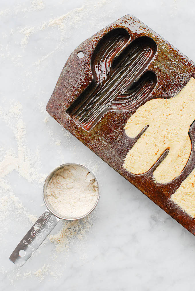 Use a vintage cast-iron mold to make cute shaped cookies!