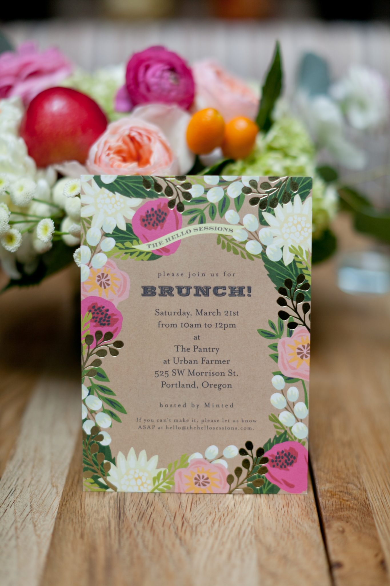 hello sessions minted urban farmer brunch blogger