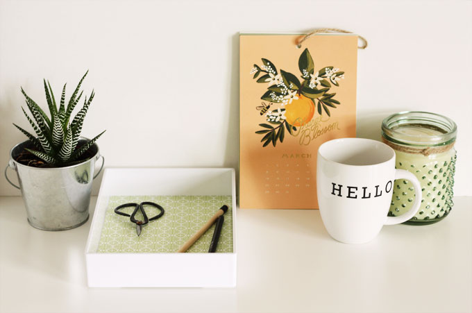 desk tray tutorial office accessory