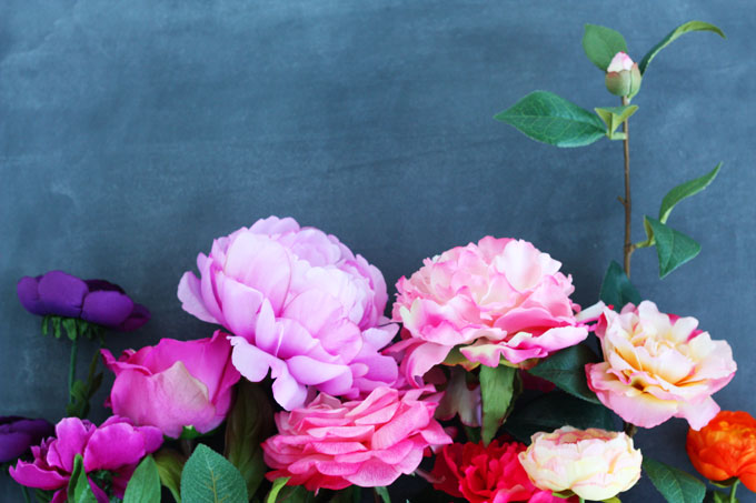 DIY faux flower headbands