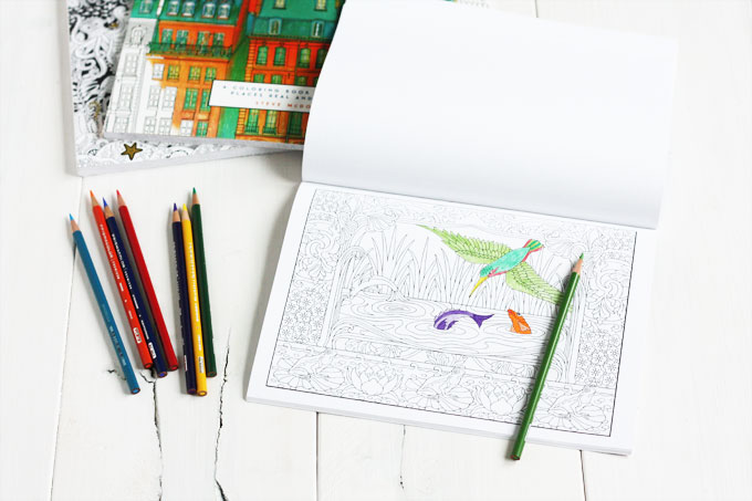 gifts for creatives: adult coloring books and prismacolor pencils