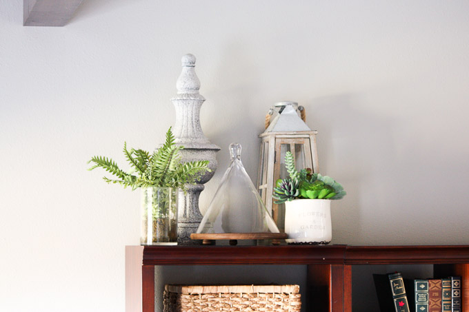 styling an entertainment center in a modern farmhouse | modern farmhouse inspiration