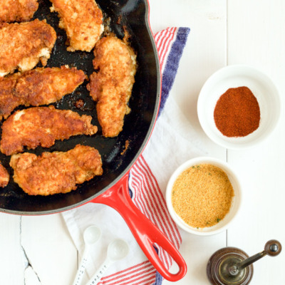 Mom's pan-fried chicken is a quick, easy, and wholesome version of everyone's comfort food favorite!