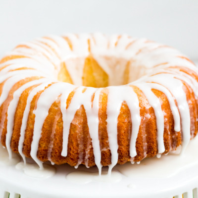 This simple and delicious lemon lime yogurt cake is a perfect weeknight dessert.
