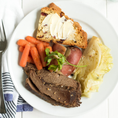 Homemade corned beef and cabbage is easier than you'd think, and absolutely delicious! Make some for St. Patrick's Day this year.