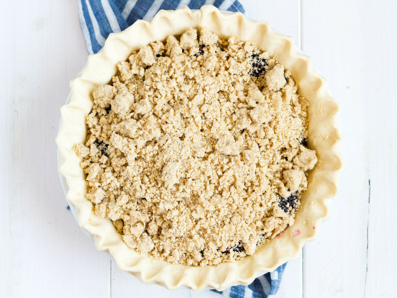 Make this yummy pie, filled with fresh summer berries, for dessert tonight!
