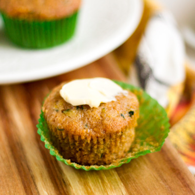 These easy zucchini muffins are a delicious way to use up all the delicious zucchini from your garden.