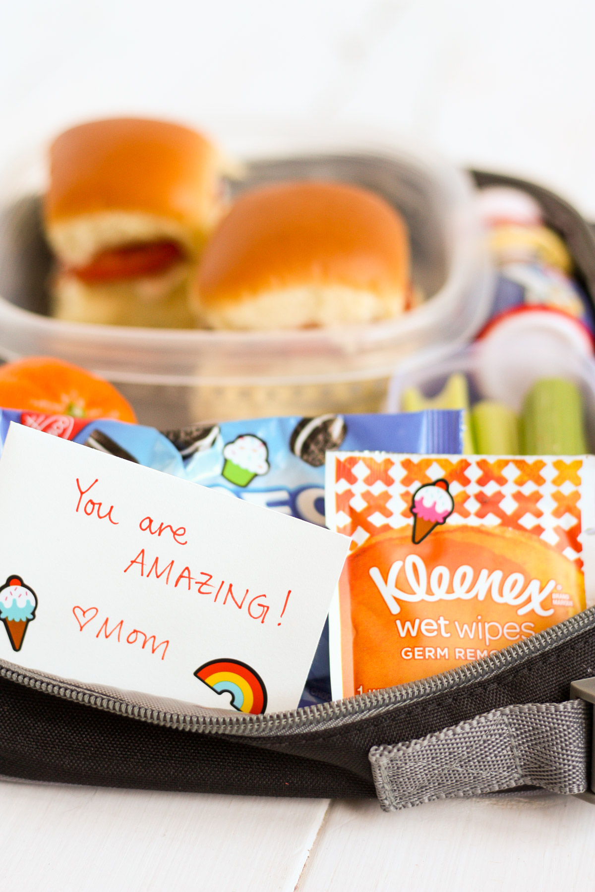 Download and print this free lunch packing list to help with back-to-school season! Also get two of my kids' favorite lunch "recipes."