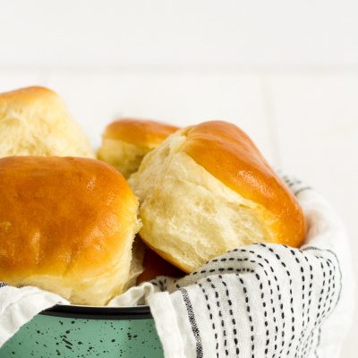 These fluffy dinner rolls are a family favorite! They are perfect for Sunday suppers, family dinners, and special occasions like Thanksgiving, Christmas, and Easter.