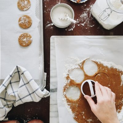 Get the recipe for these Sugared Gingersnaps from Scandinavian Gatherings!