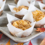 pumpkin cream cheese streusel muffins