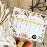 This darling printable kitchen conversion chart is the FREE pre-order gift available when your purchase a copy of Farmhouse Weekends before April 6th!